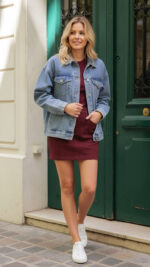 Veste en jean Love pour femme – casual chic toutes saisons